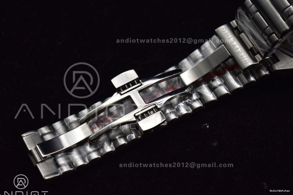 Black 1:1 UrbanStyle Factory Best Dial SS Bracelet GMT Breitling 530 Automatic On 40mm BLS A Chronomat Edition 1104